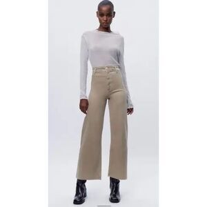 ZARA the marine straight high rise jeans women’s pants size 6